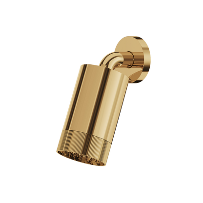 Aquabrass - Rainhead W/Wall Arm-Textured Ring
