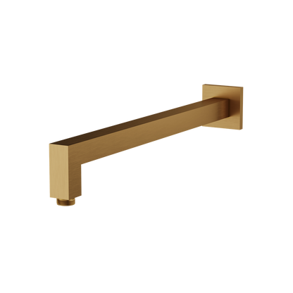 Aquabrass - Square 16 Inch Shower Arm With Flange