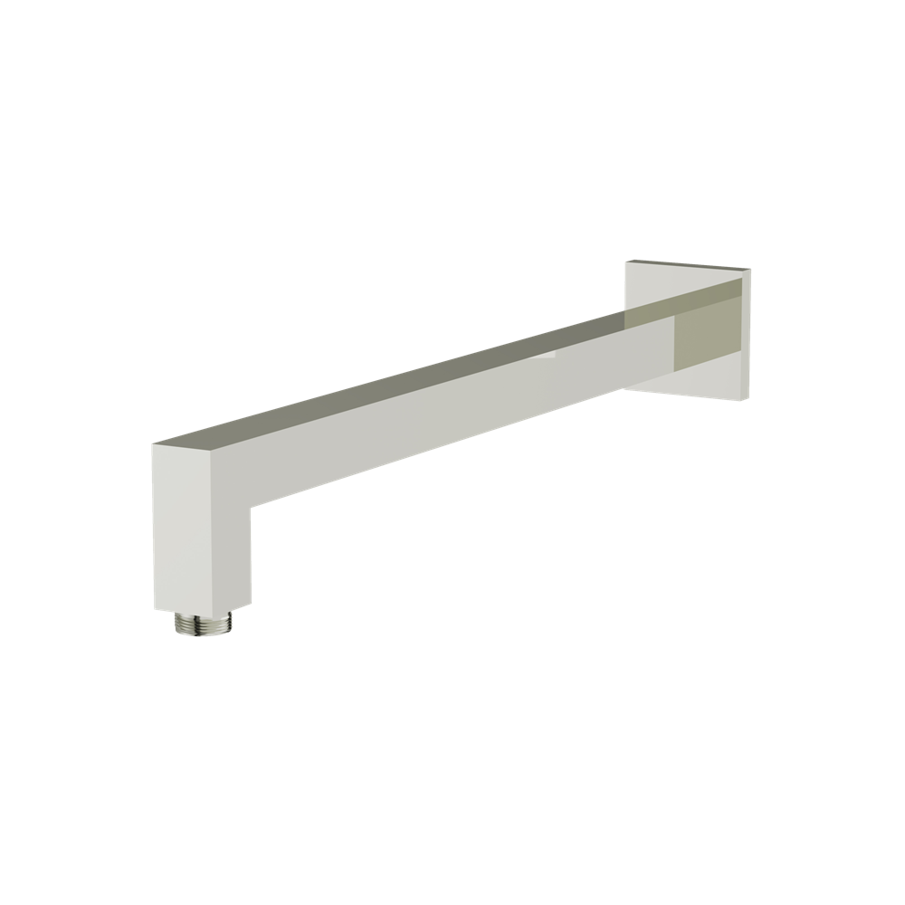 Aquabrass - Square 16 Inch Shower Arm With Flange