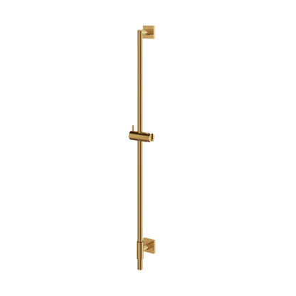 Aquabrass - Round Rail With Square Flange & Slider