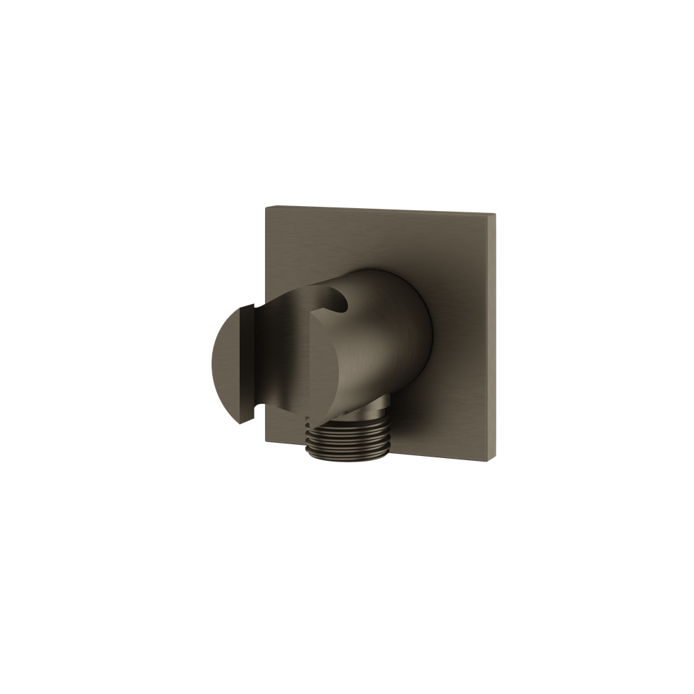 Aquabrass - Round Waterway W/Sq Flange & Hook