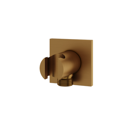 Aquabrass - Round Waterway W/Sq Flange & Hook