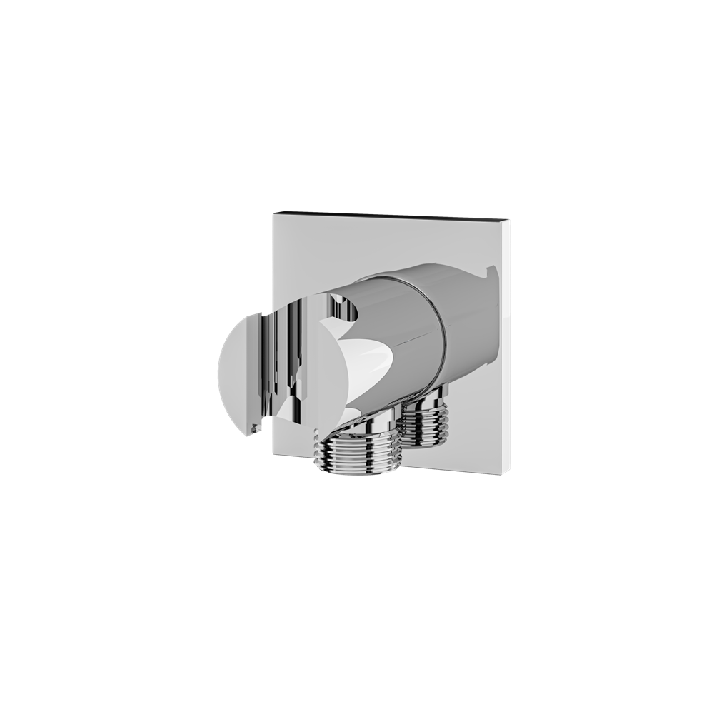 Aquabrass - Round Waterway W/Sq Flange & Hook