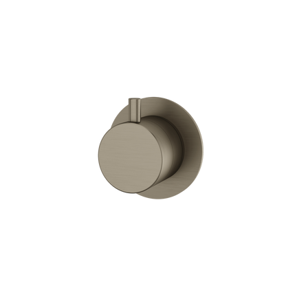 Aquabrass - Round Trim Set With Diverter - 2-Way non-shared CalGreen compliant