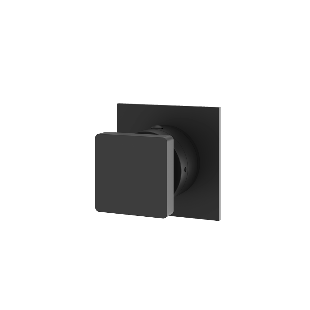 Aquabrass - Square Trim Set - 2 Way Non Shared for 61934 Independent Diverter