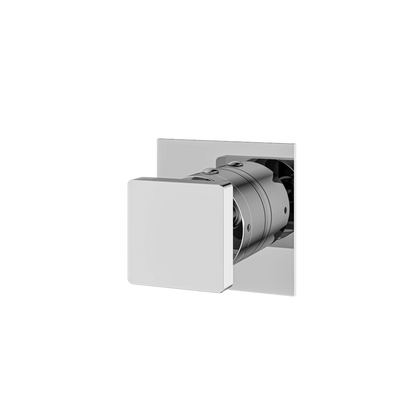 Aquabrass - Square Trim Set - 2 Way Non Shared for 61934 Independent Diverter