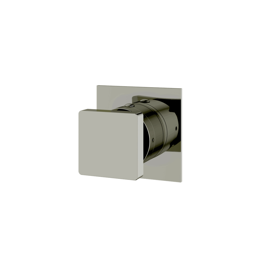 Aquabrass - Square Trim Set - 2 Way Non Shared for 61934 Independent Diverter