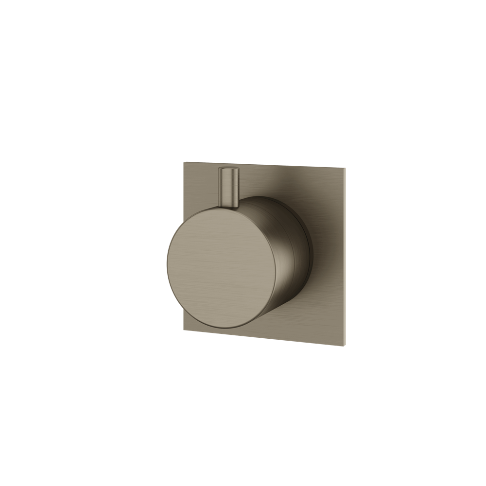 Aquabrass - Square/Round Trim Set - 3 Way Shared for 61934 Independent Diverter
