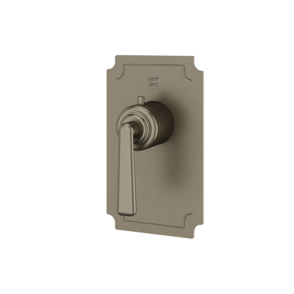Aquabrass - Forum Round Trim Set for Thermostatic Valve