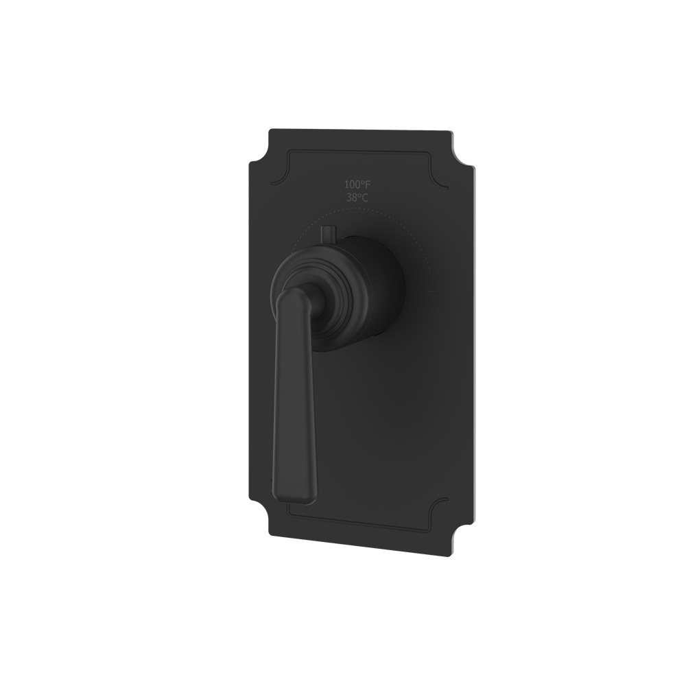 Aquabrass - Forum Round Trim Set for Thermostatic Valve