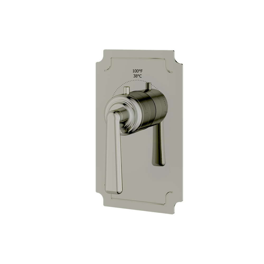 Aquabrass - Forum Round Trim Set for Thermostatic Valve