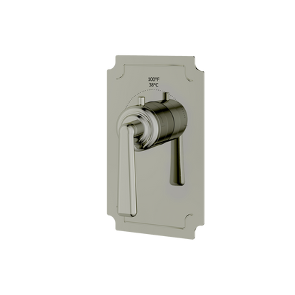 Aquabrass - Forum Round Trim Set for Thermostatic Valve