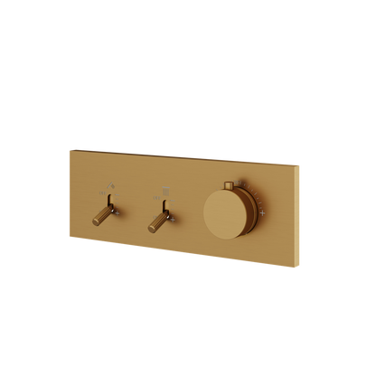 Aquabrass - Dimmer 2 Way Shower Trim