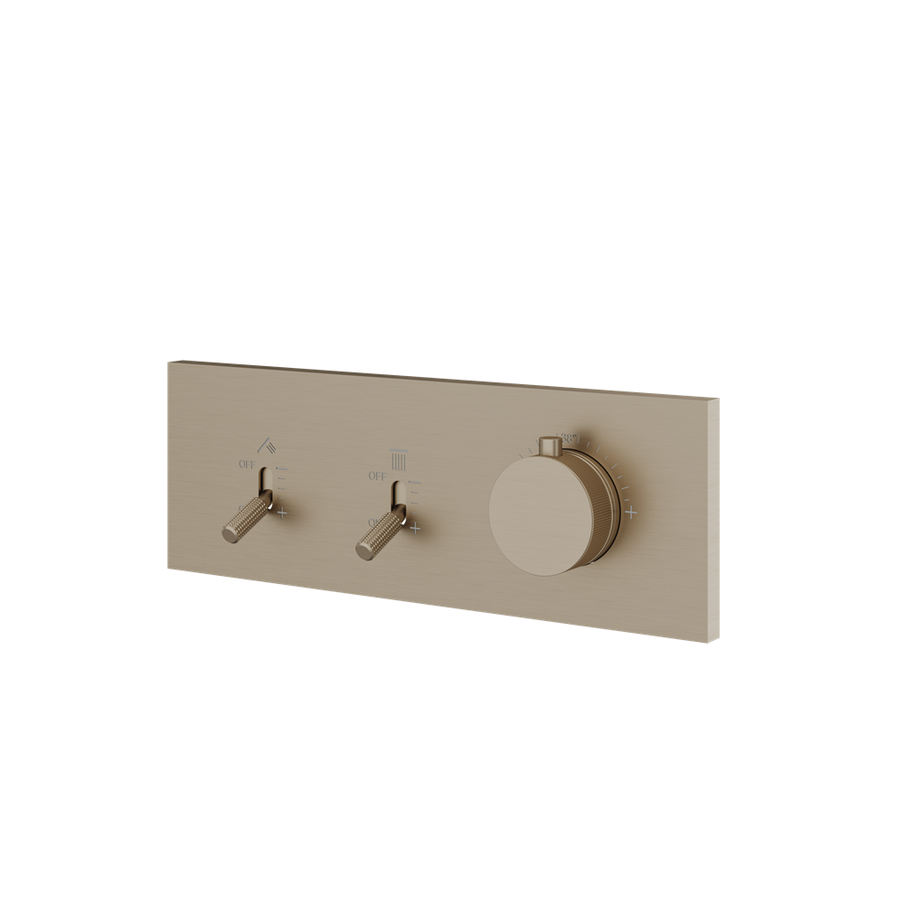Aquabrass - Dimmer 2 Way Shower Trim