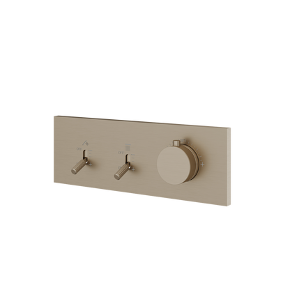 Aquabrass - Dimmer 2 Way Shower Trim