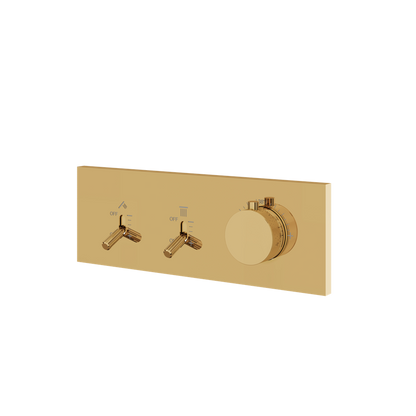 Aquabrass - Dimmer 2 Way Shower Trim