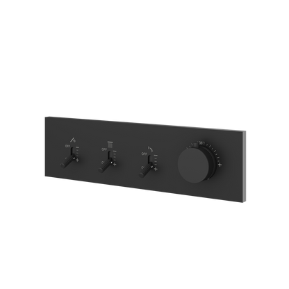 Aquabrass - Dimmer 3 Way Shower Trim