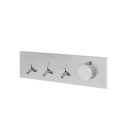Aquabrass - Dimmer 3 Way Shower Trim