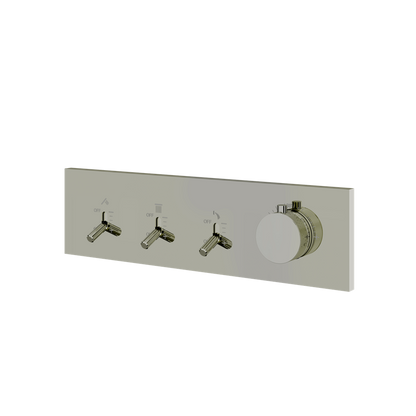 Aquabrass - Dimmer 3 Way Shower Trim