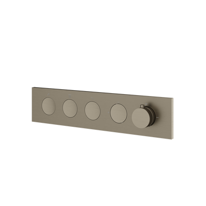 Aquabrass - Flush 3 Way Shower Trim