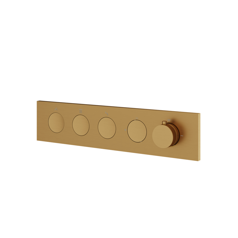 Aquabrass - Flush 3 Way Shower Trim