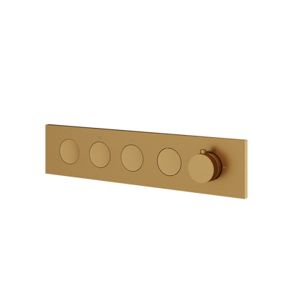 Aquabrass - Flush 3 Way Shower Trim