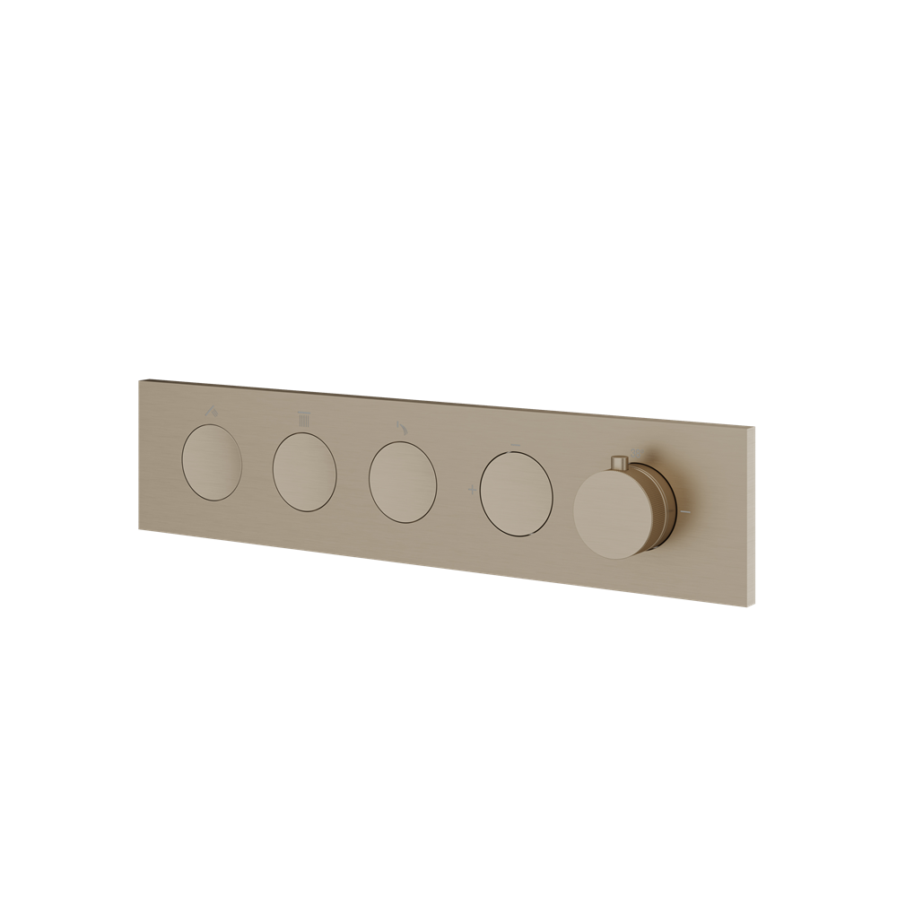 Aquabrass - Flush 3 Way Shower Trim