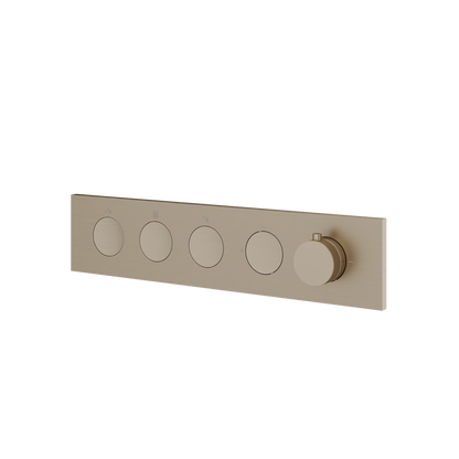 Aquabrass - Flush 3 Way Shower Trim