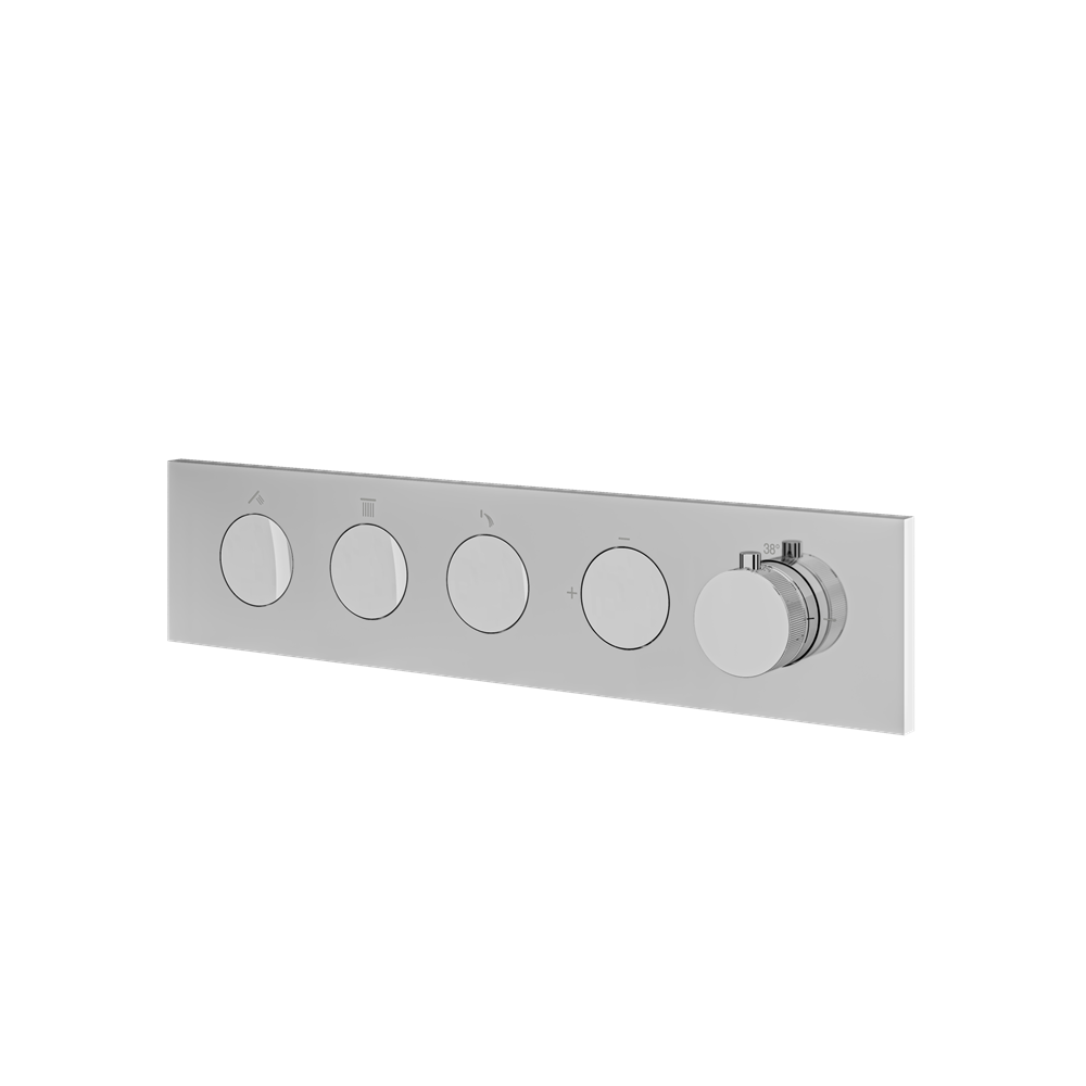 Aquabrass - Flush 3 Way Shower Trim