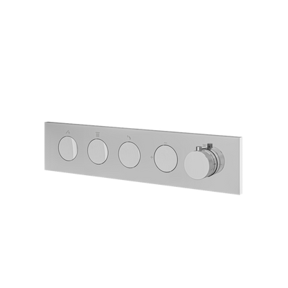 Aquabrass - Flush 3 Way Shower Trim