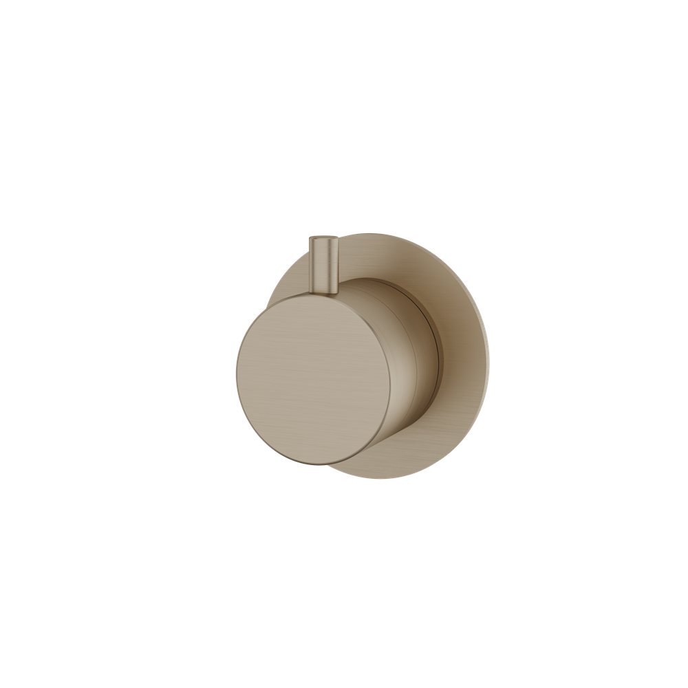 Aquabrass - Round Trim set for 1/2 Inch shut-off valve #1206