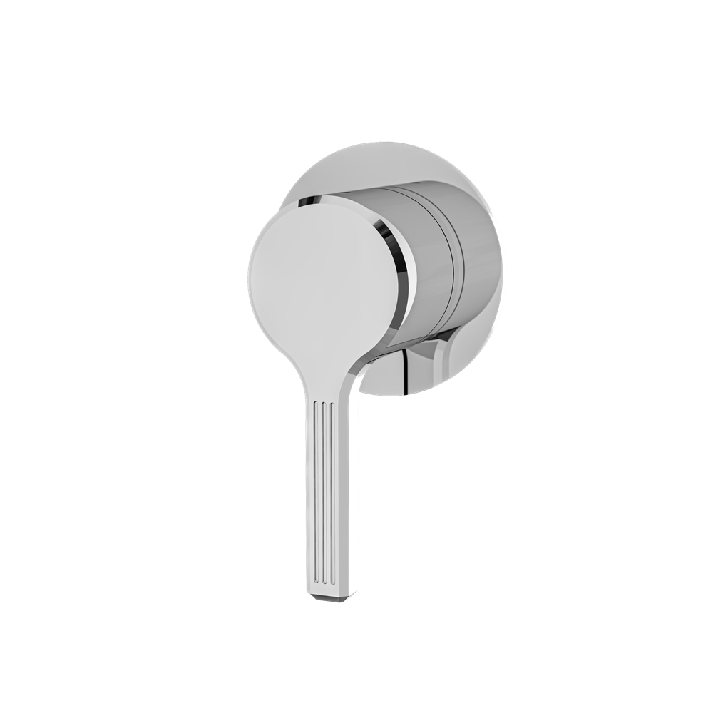 Aquabrass - Ariston Round Trim Set for Diverter Valve - 2-Way non-shared CalGreen compliant