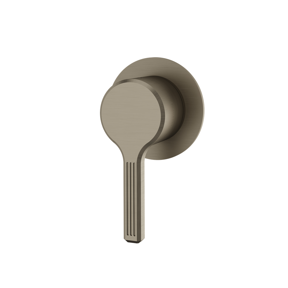 Aquabrass - Ariston Round Trim Set for Diverter Valve - 3-Way non-shared CalGreen compliant