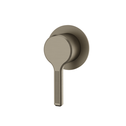 Aquabrass - Ariston Round Trim Set for Diverter Valve - 3-Way non-shared CalGreen compliant