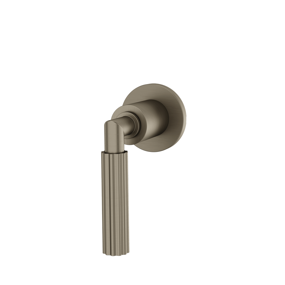 Aquabrass - Montebello Round Trim Set for Diverter Valve - 3-Way non-shared CalGreen compliant