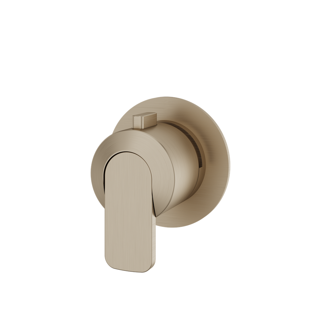 Aquabrass - C67 Round Trim for Diverter Valve - 3-Way non-shared CalGreen compliant
