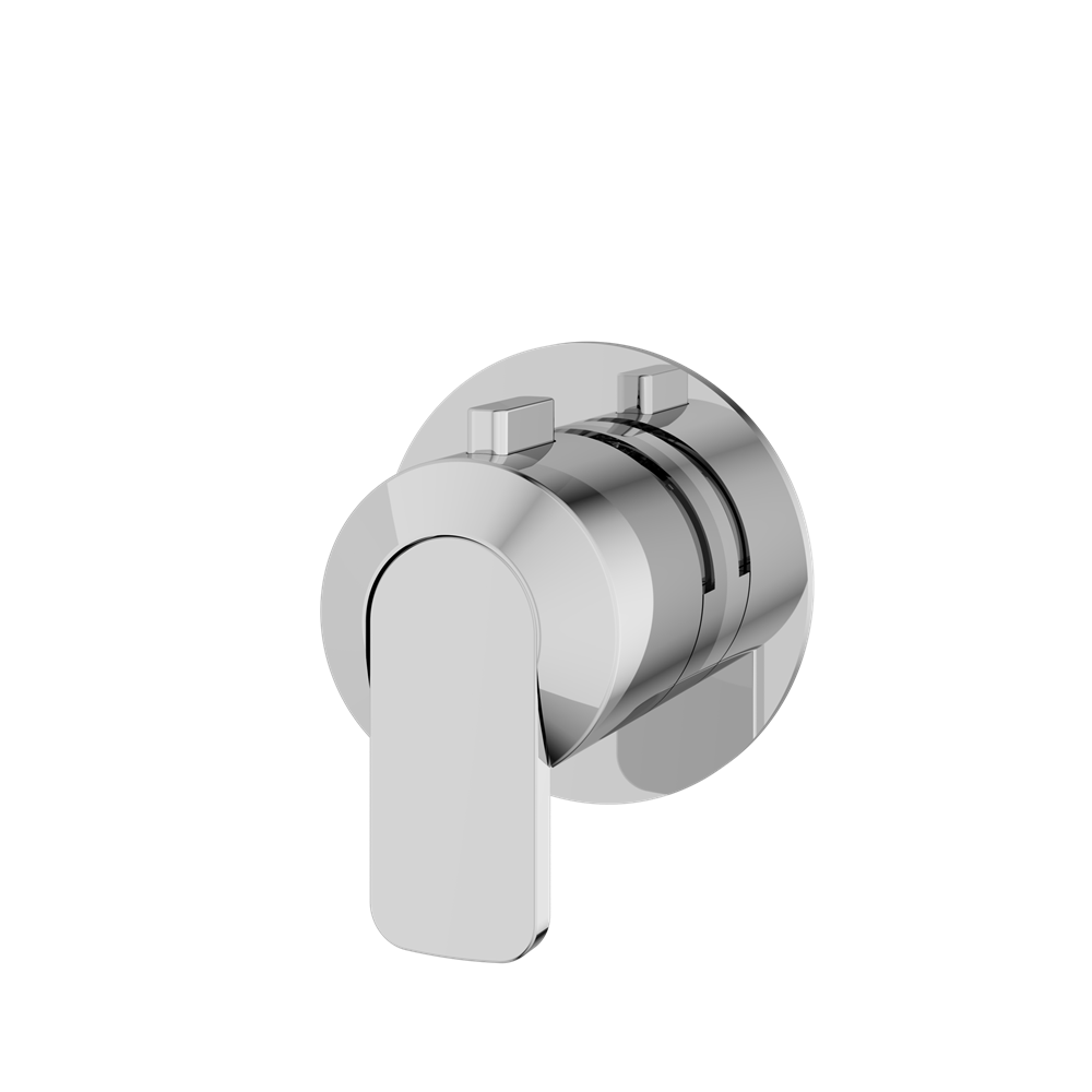 Aquabrass - C67 Round Trim for Diverter Valve - 3-Way non-shared CalGreen compliant