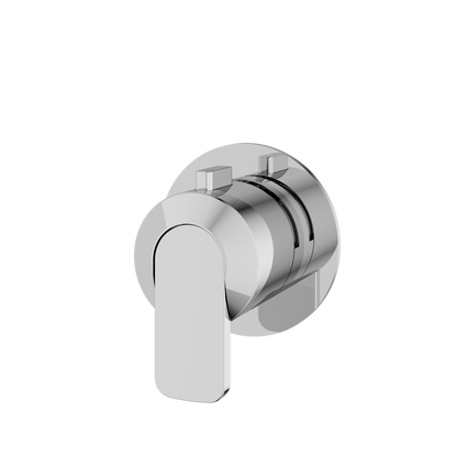 Aquabrass - C67 Round Trim for Diverter Valve - 3-Way non-shared CalGreen compliant