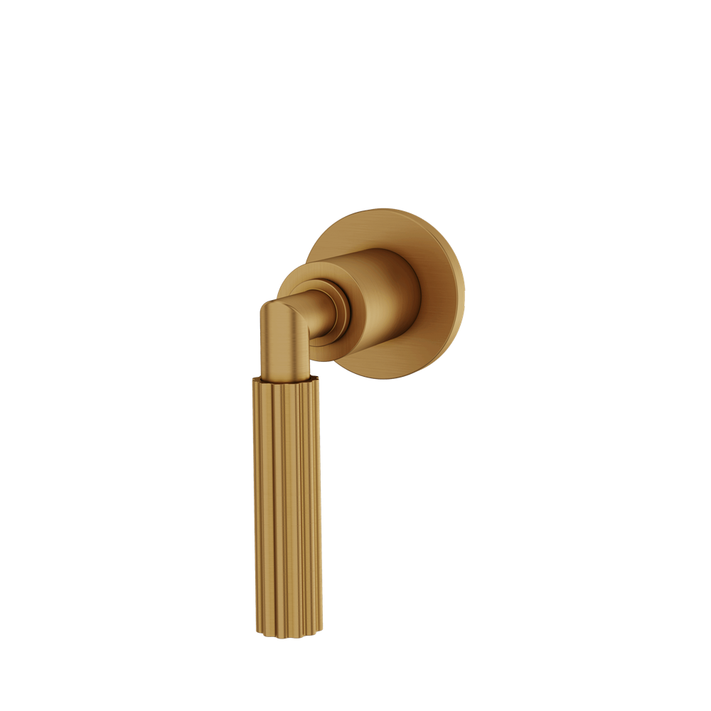Aquabrass - Montebello Round Trim Set  for Diverter Valve - 3-Way Shared