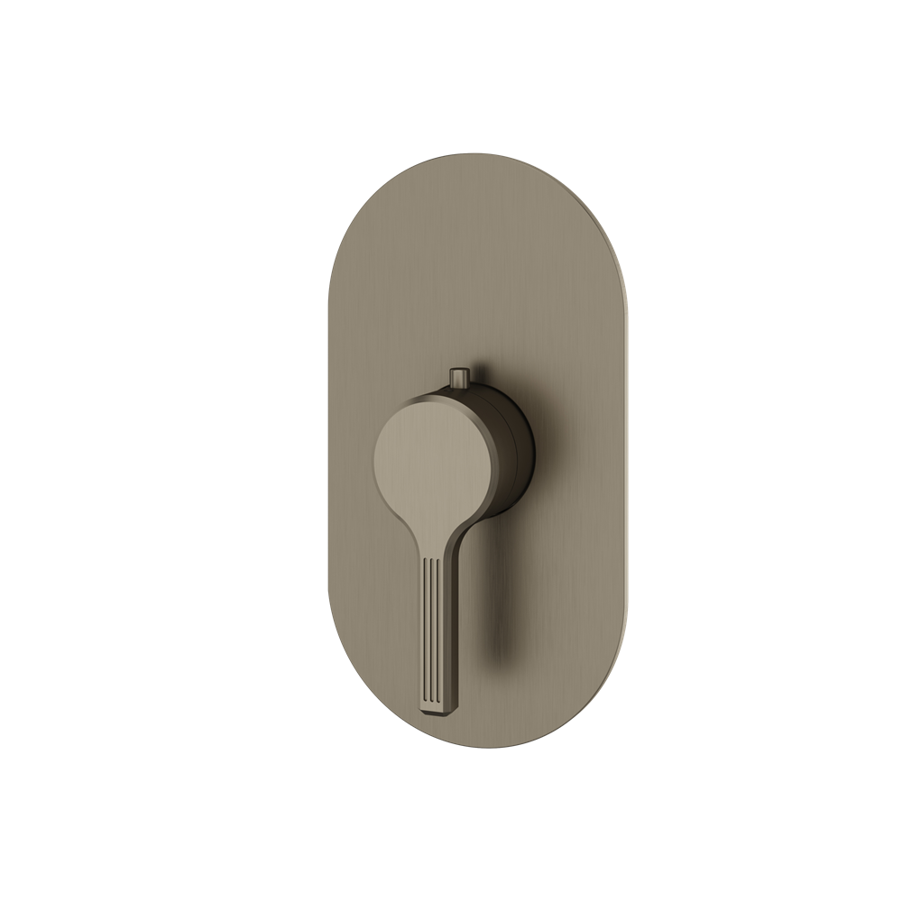 Aquabrass - Ariston Round Trim Set for Thermostatic Valve
