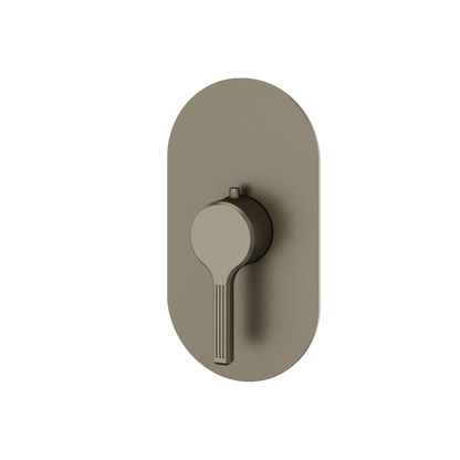 Aquabrass - Ariston Round Trim Set for Thermostatic Valve