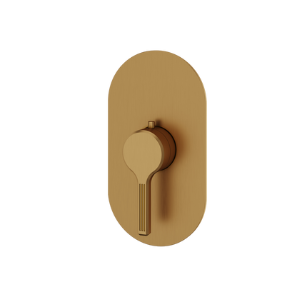 Aquabrass - Ariston Round Trim Set for Thermostatic Valve