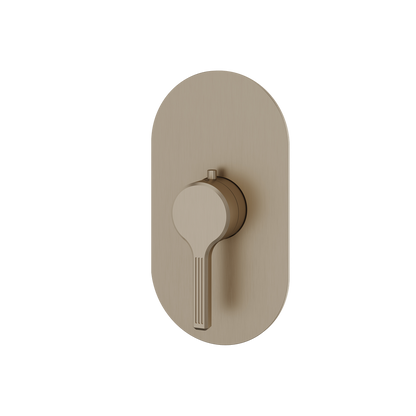 Aquabrass - Ariston Round Trim Set for Thermostatic Valve