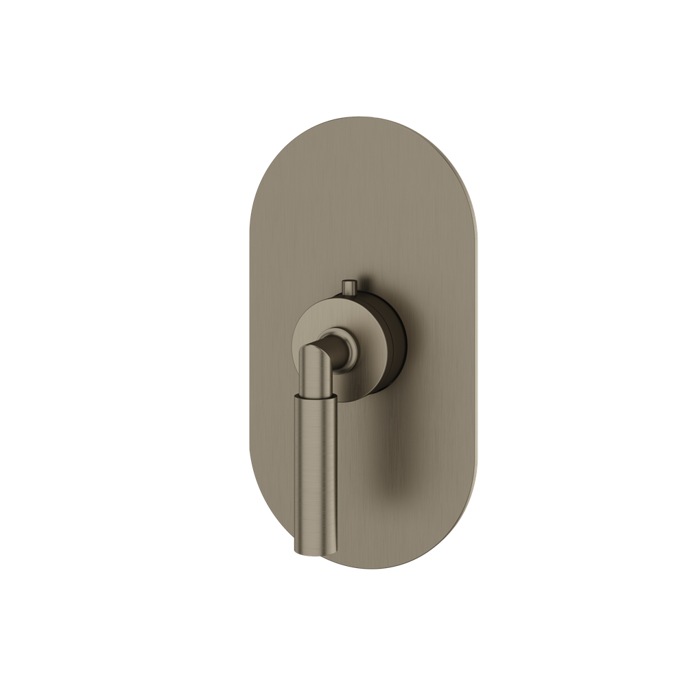 Aquabrass - Aria Round Trim Set for Thermostatic Valve