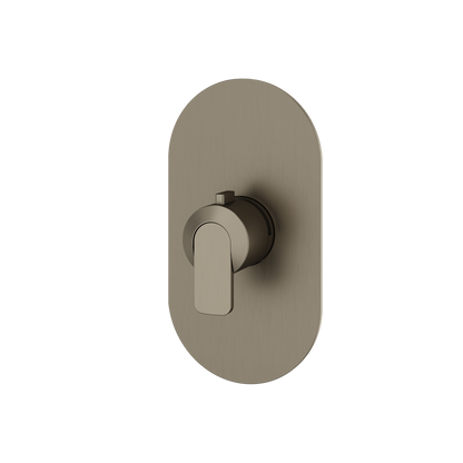 Aquabrass - C67 Round Trim Set for Thermostatic Valve