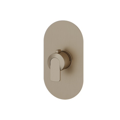 Aquabrass - C67 Round Trim Set for Thermostatic Valve