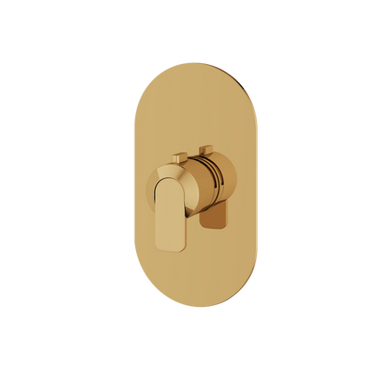 Aquabrass - C67 Round Trim Set for Thermostatic Valve