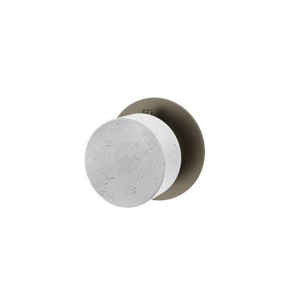 Aquabrass - Marmo Round Trim Set for Diverter Valve - 2-Way non-shared CalGreen compliant
