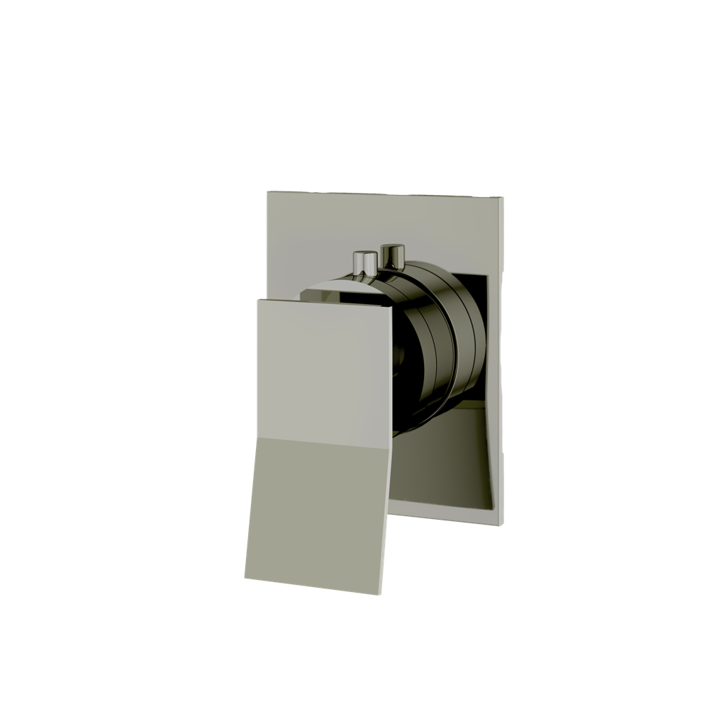 Aquabrass - Chicane Square Trim Set for Diverter Valve - 2-Way Shared