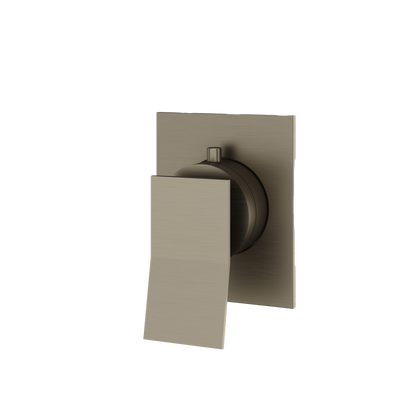 Aquabrass - Chicane Square Trim Set for Diverter Valve - 3-Way Shared